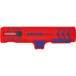 Spellacavi universale Knipex 1685125sb Strumento spelafili (rosso blu)