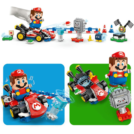 Lego® Super Mario™: Mario Kart™ – Interactive® Mario™ e Kart standard - 72043