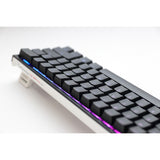 Tastiera da gioco meccanica Ducky One 2 Pro Mini Classic RGB (nera, layout USA (qwerty), Cherry MX Silent Red, 60%, LED RGB, double-shot PBT, meccanica Quack)