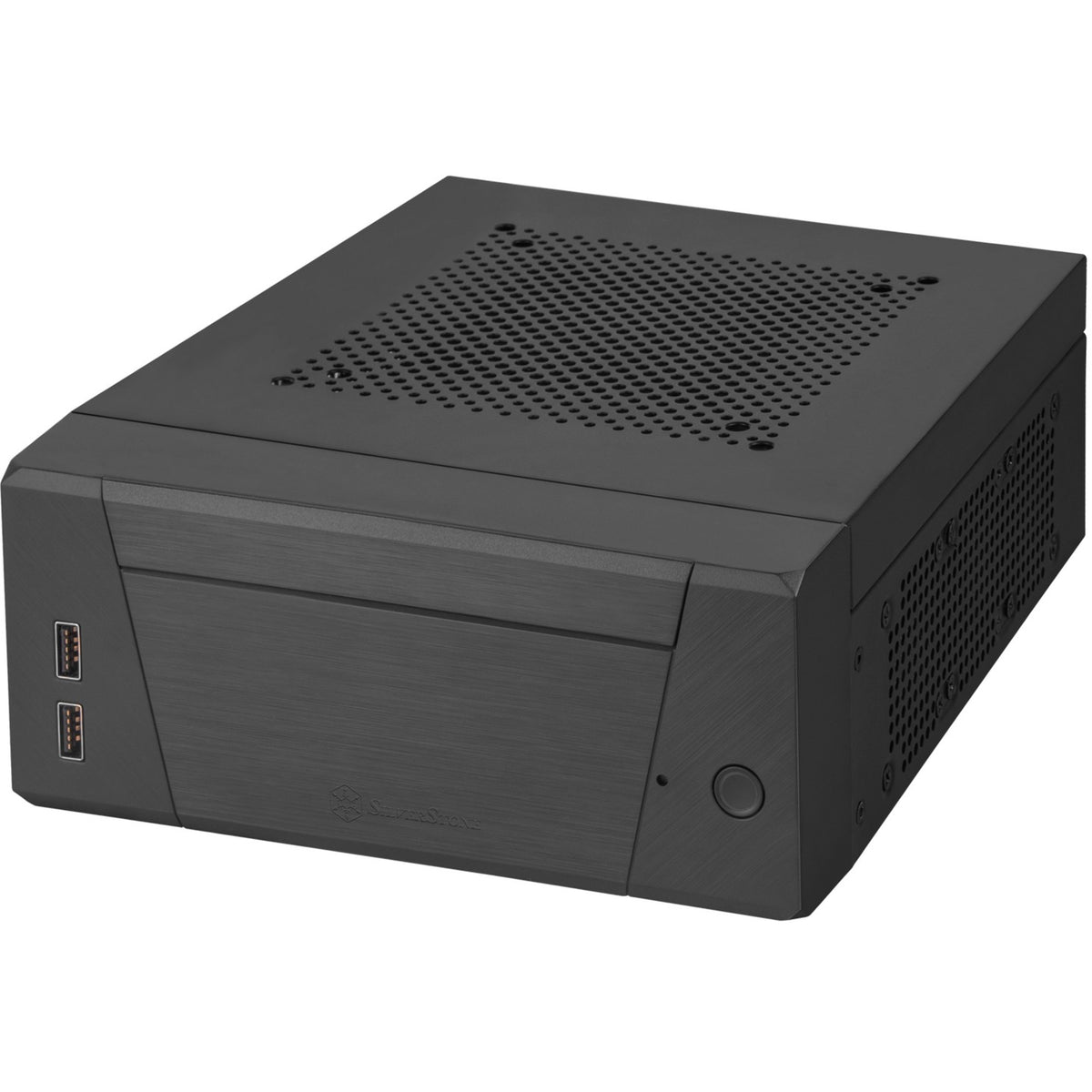 Custodia htpc Silverstone sst-ml10b (nera | 2x USB-A)