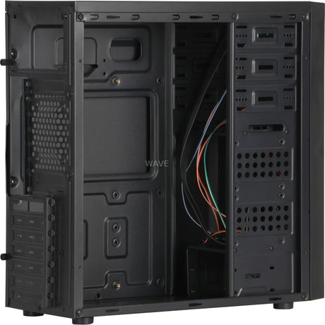 Custodia midi tower Inter-tech b-42 (nera | 2x USB-A)