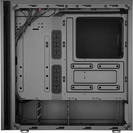 Cooler master mcs-s600-kn5n-s00 silencio s600 senza tg, atx, midi tower, 5x 2.5 , 2x 120mm, nero