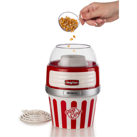 Ariete Party Time Pop Corn XL Macchina 2957 00 macchina per popcorn (rosso bianco)