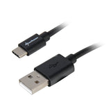 Sharkoon USB-A 2.0 - Cavo USB-C (nero, 3 metri)