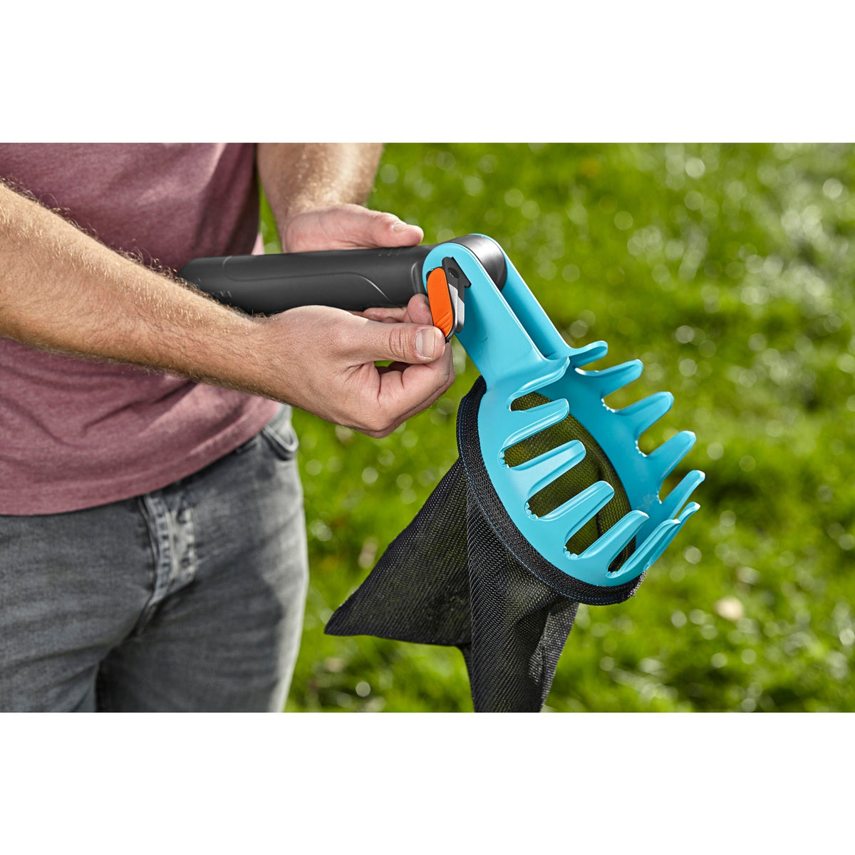 Sistema raccoglifrutta Gardena combinato