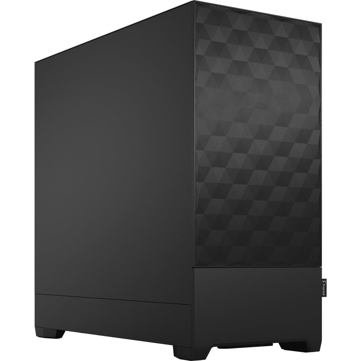 Custodia midi tower pop air dal design frattale (nero | 2x USB-A)