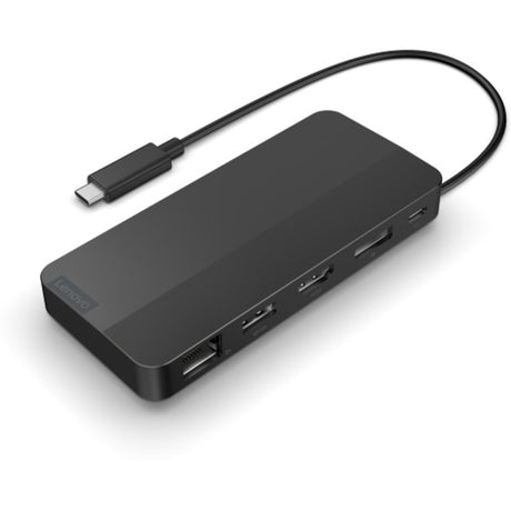 Dock da viaggio USB-C Lenovo per 2 schermi (con adattatore) docking station (nero)
