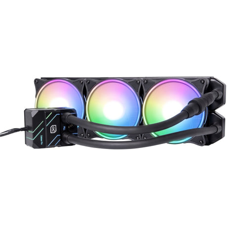 Alphacool eisbär pro aurora 360 raffreddamento a liquido (nero)