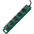 Brennerstuhl super-solid SL 554 la presa da giardino IP54 a 5 vie 5m H07RN-F 3G1.5
