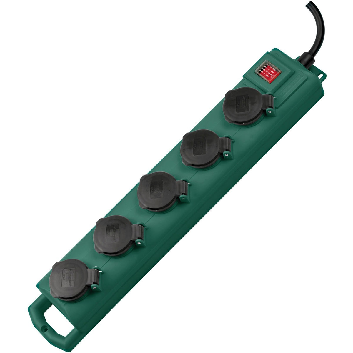 Brennerstuhl super-solid SL 554 la presa da giardino IP54 a 5 vie 5m H07RN-F 3G1.5