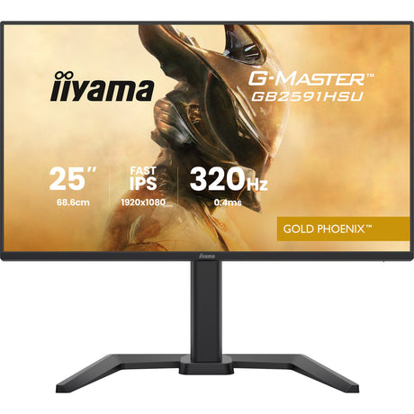 Monitor da gioco Iiyama G-Master Gold Phoenix GB2591HSU-B1 24,5 (nero (opaco), 320 Hz, HDMI, DisplayPort, USB, audio)