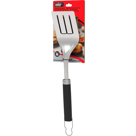 Spatola per barbecue di precisione Weber (acciaio inossidabile nero)