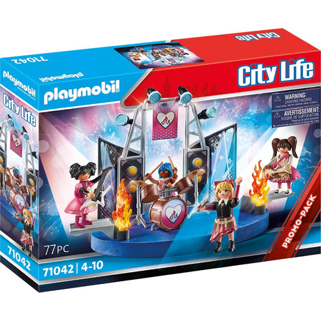 Playmobil City Life - Giocattolo per la costruzione di pneumatici (71042)