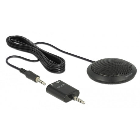 Microfono da tavolo Delock (nero)