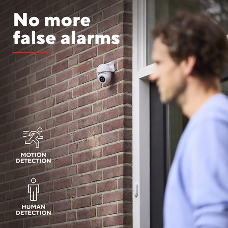 Trust telecamera esterna ipcam-3900 a 360° (bianco, WiFi da 2,4 o 5 GHz)