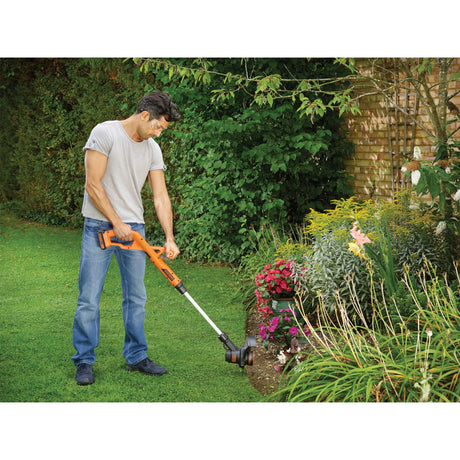 Tagliaerba a batteria Black+decker st182320 (arancione, batteria inclusa)