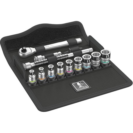 Wera metall-knarrensatz 8100sa 12hf 1 4 set di utensili (28 pezzi)