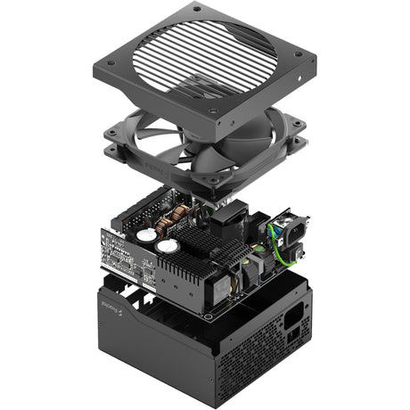 Alimentatore modulare da 750 watt Fractal design ion gold 3 (nero, 1x 12v-2x6, 3x pcie)
