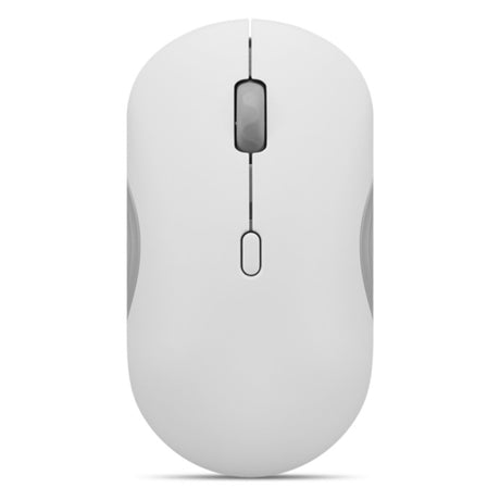 Mouse Bluetooth silenzioso Lenovo 350 (grigio chiaro, 2400 DPI, Bluetooth® 5.3)