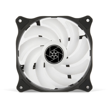 Ventola per case Silverstone air blazer 120r rgb (nera, 120 x 25 x 120 mm, pwm)