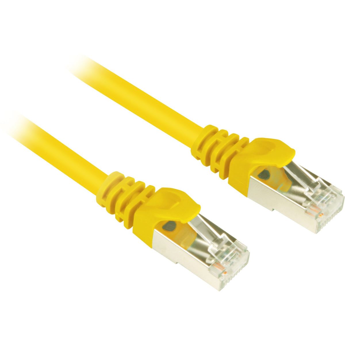 Cavo di rete Sharkoon SFTP, RJ-45 con Cat.6 (giallo, 10 metri)