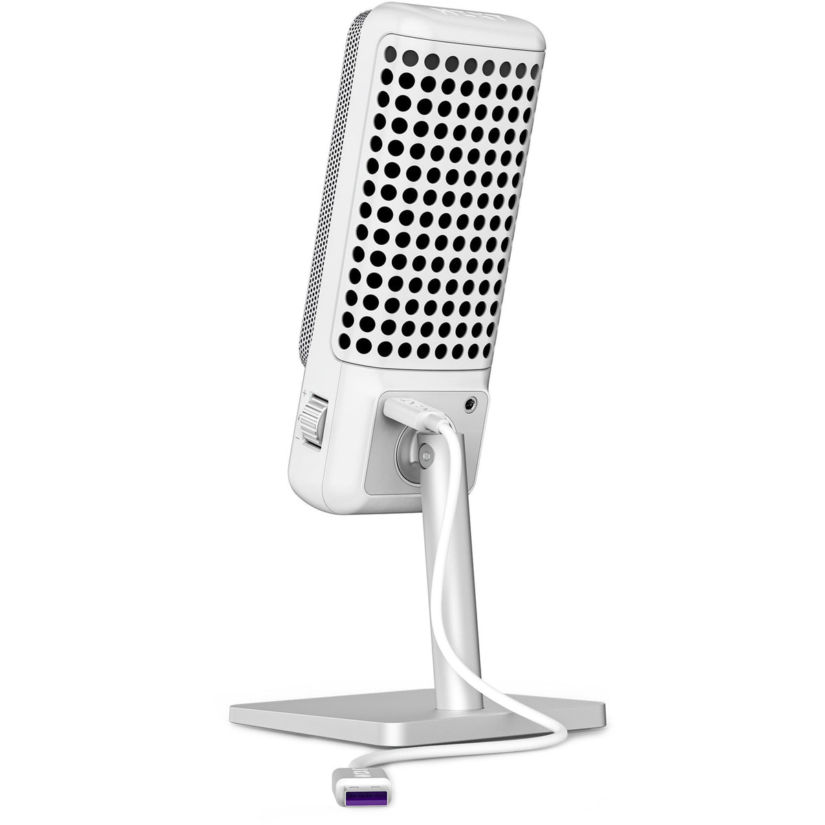 Microfono Nzxt Capsule Elite (bianco, RGB, USB-C)