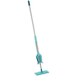 Lavapavimenti Leifheit Picobello s micro duo con manico - larghezza di pulizia 27 cm - turchese - grigio