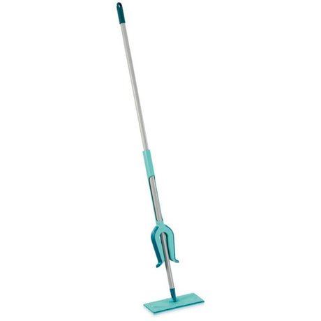 Lavapavimenti Leifheit Picobello s micro duo con manico - larghezza di pulizia 27 cm - turchese - grigio