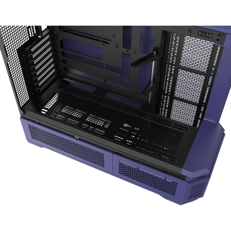 Custodia Thermaltake view 600 tg future crepuscolo big tower (viola nero | 2x USB-A | 1x USB-C | vetro temperato)
