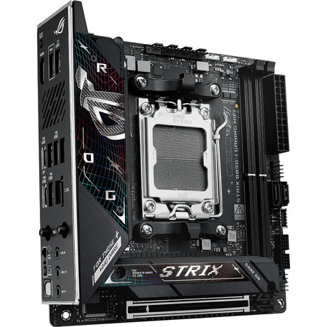 Scheda madre Asus ROG Strix B850-I Gaming Wi-Fi Socket AM5 (2,5 GB-LAN, Wi-Fi 7, BT, audio, Mini-ITX)