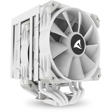 Dissipatore CPU Sharkoon a60 rgb (bianco, connettore ventola pwm a 4 pin)
