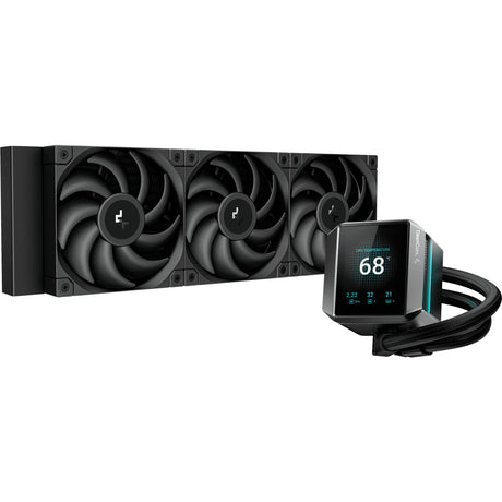 Raffreddamento ad acqua Deepcool mystique 360 (connettore ventola pwm a 4 pin nero)