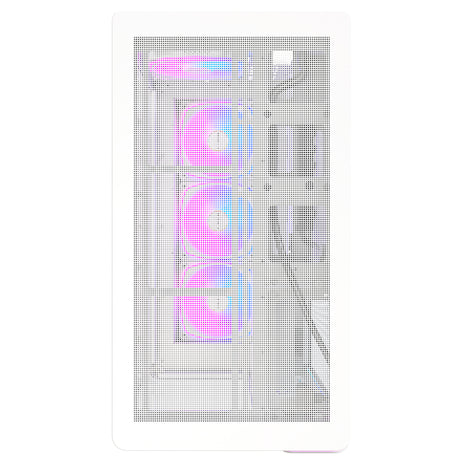 Custodia midi tower Montech king 15 pro (bianco | 2x USB-A | 1x USB-C | RGB | finestra)
