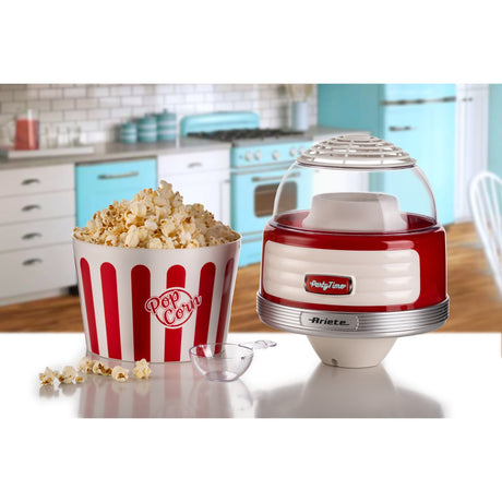 Ariete Party Time Pop Corn XL Macchina 2957 00 macchina per popcorn (rosso bianco)