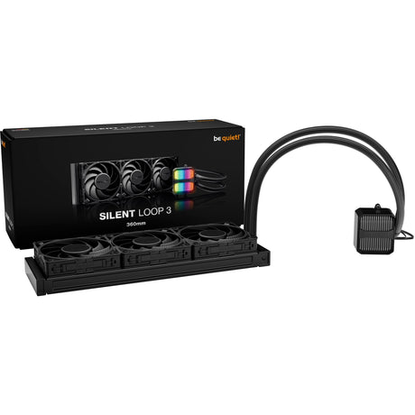 Silenzio! silent loop 3 360 raffreddamento ad acqua (nero, PWM a 4 pin)