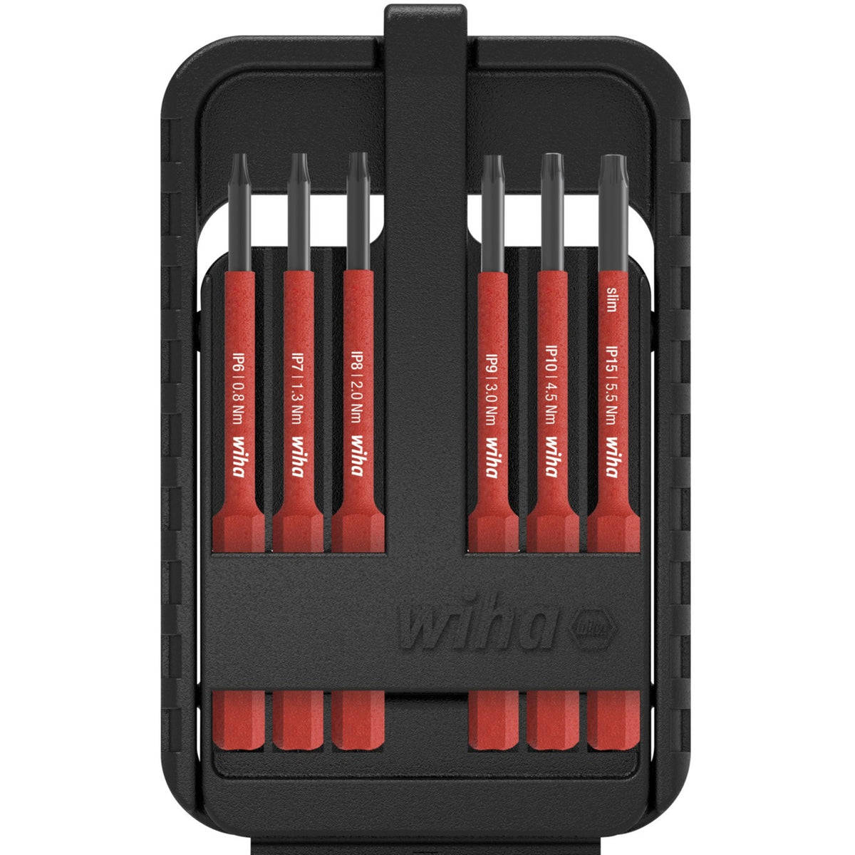 Set di punte Wiha Slimbit Electric (rosso, 76 pezzi)