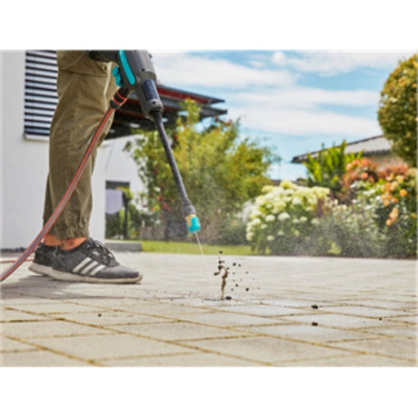 Idropulitrice Gardena aquaclean 24 18 v p4a premium set (grigio turchese, 14800-31, batteria inclusa)