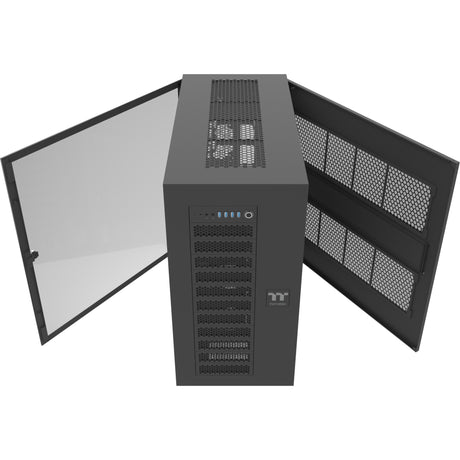 Custodia Thermaltake ax700 tg big tower (nera | 4x USB-A | 1x USB-C | vetro temperato)