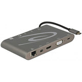 Delock Docking station USB Type-C 3.1 4K 30 Hz (grigio, USB-C, HDMI, SD, USB)