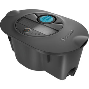 Gardena set completo sistema di irrigazione per tubazioni solari aquaprecise per sistema di irrigazione del prato (grigio turchese)