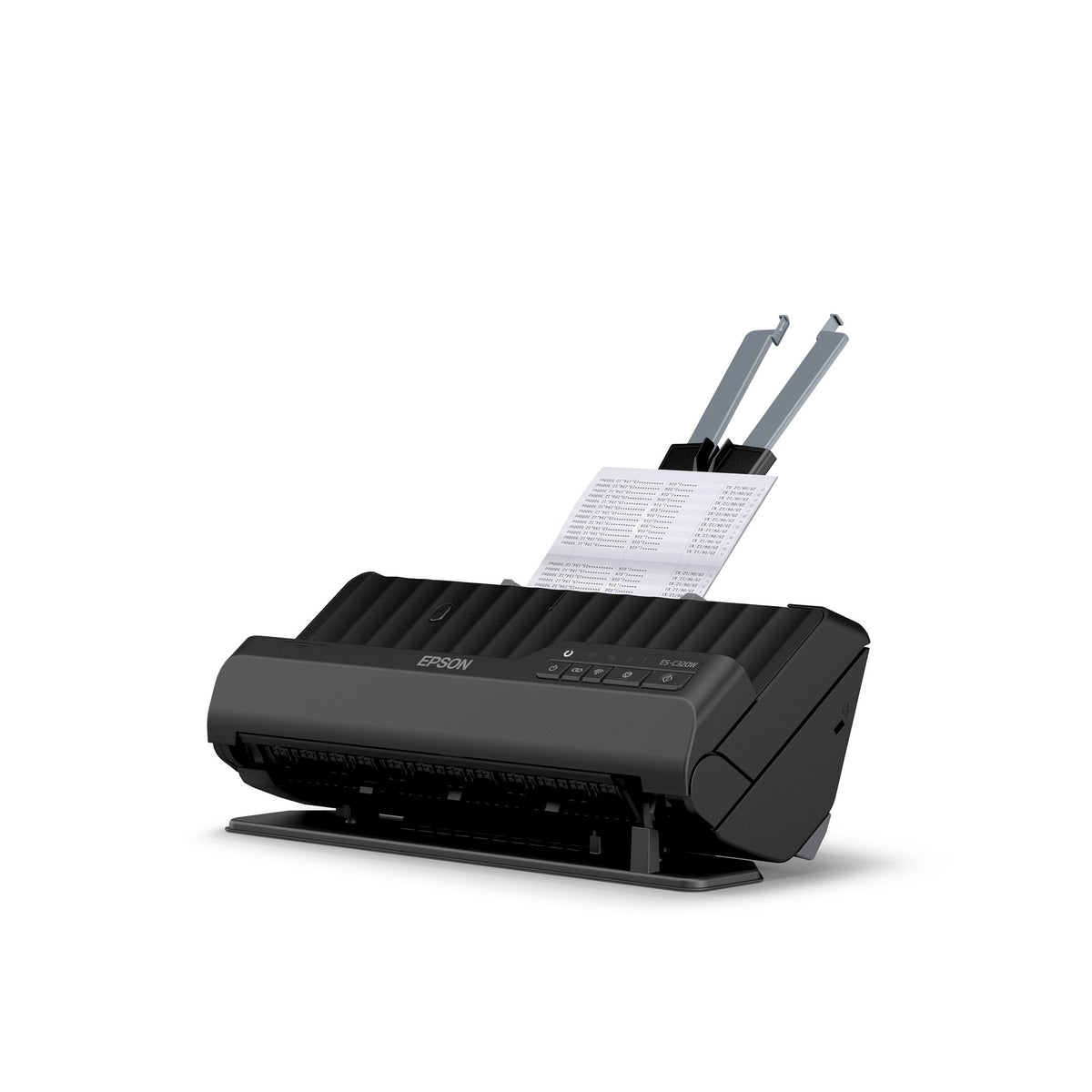 Scanner per documenti formato A4 compatto Epson es-c320w con connettività Wi-Fi e u-path (nero, a4, a5, a6, b5)