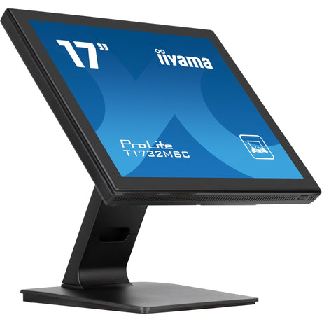 Monitor touchscreen Iiyama prolite t1732msc-b1sag 17 (nero (opaco), HDMI, porta display, VGA, USB-B)