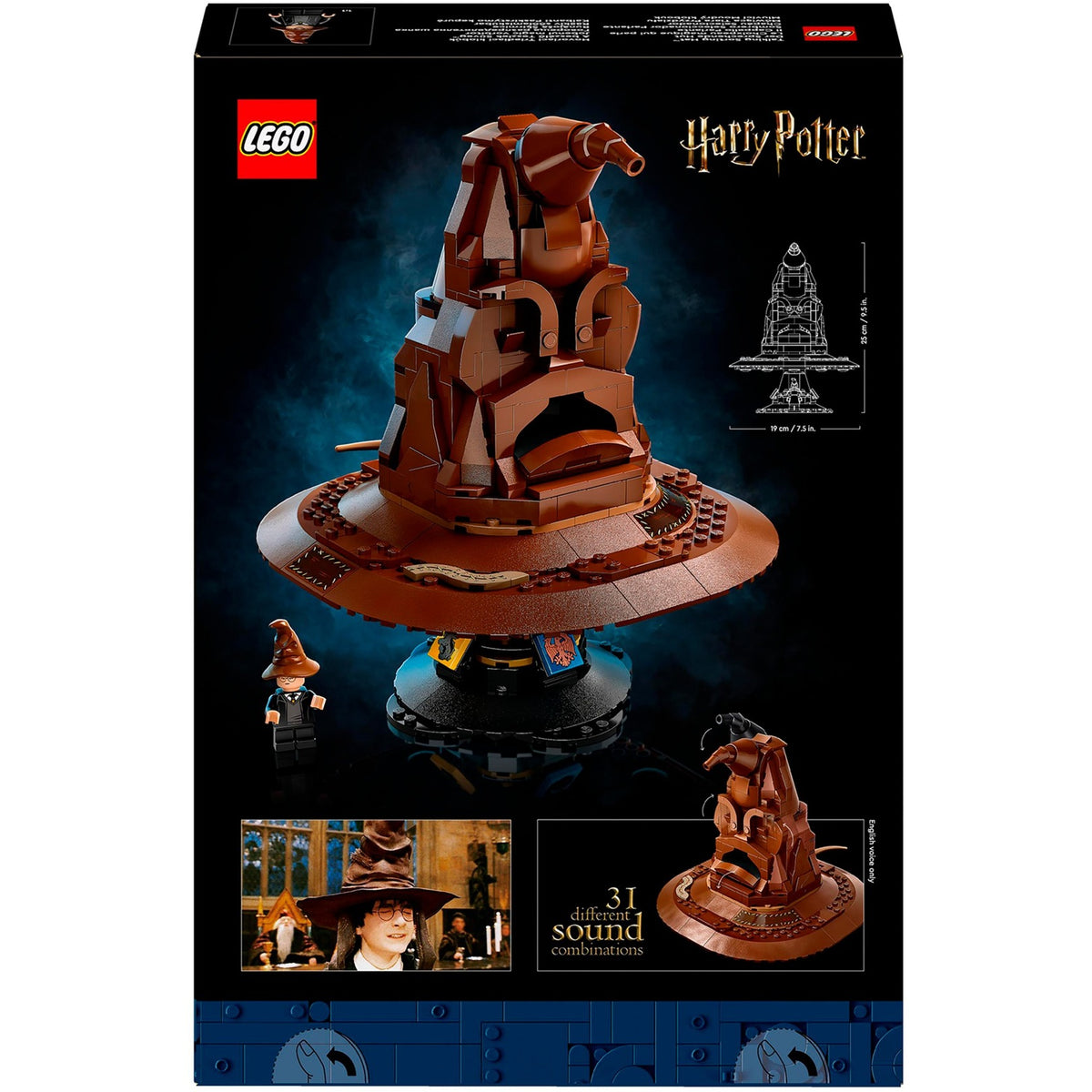 Lego Harry Potter 76429 cappello parlante + suono