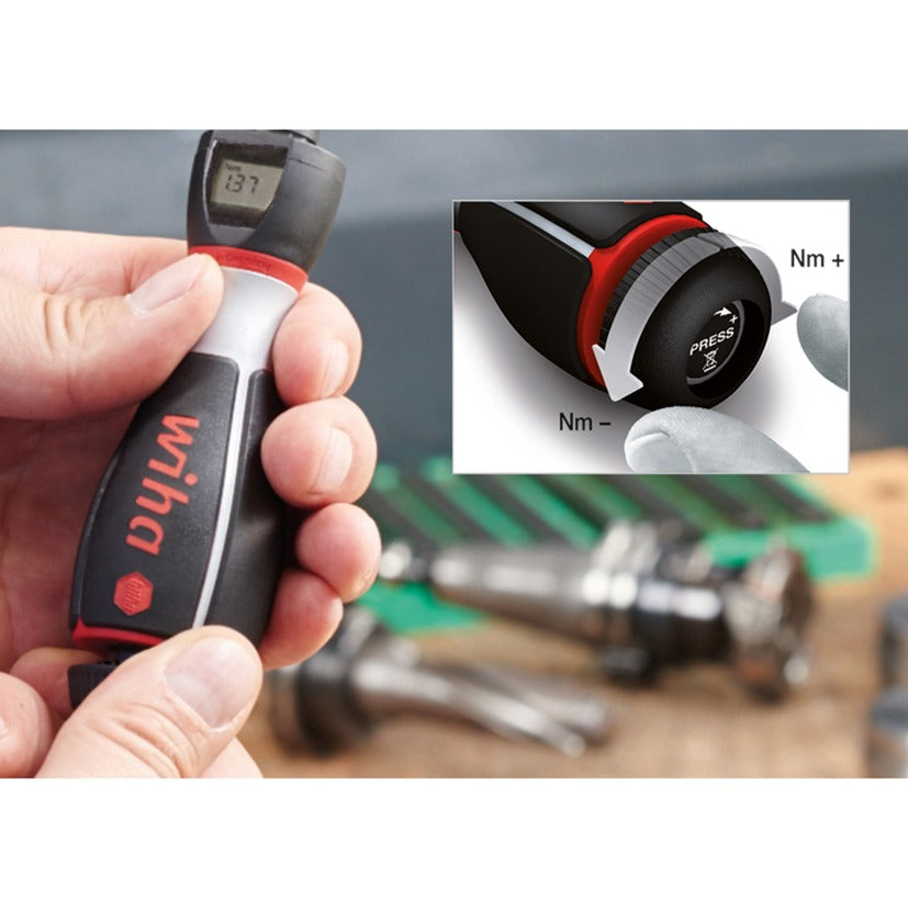 Cacciavite dinamometrico Wiha itorque (nero rosso, 0,4 - 1,5 nm)