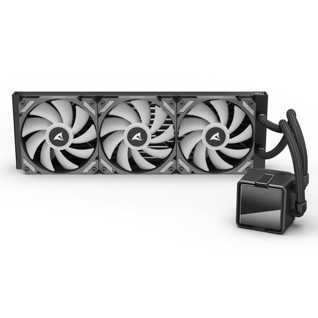 Sharkoon s60 argb raffreddamento ad acqua (nero, 4 pin pwm)