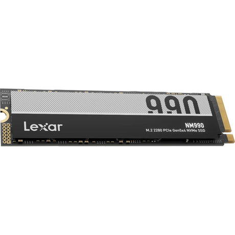 SSD Lexar nm990 da 2 TB (PCIe 5.0 x4, NVME 1.4, M.2 2280)