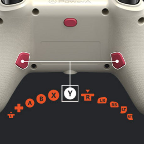 Powera Advantage Plus controller cablato per xbox serie x|s - Bloom Gloom (argento, xbox serie x|s, xbox one, PC)