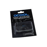 Alphacool 16 10 raccordo a compressione ruotabile di 90° attacco g1 4 (nero)