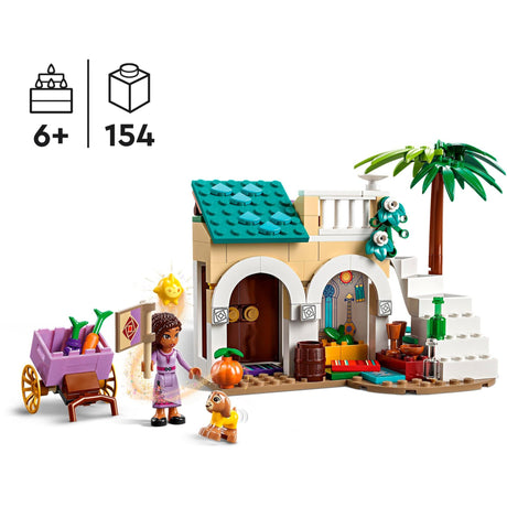 Set dei desideri per bambole Lego Disney Wish Asha in the City Rosas - 43223