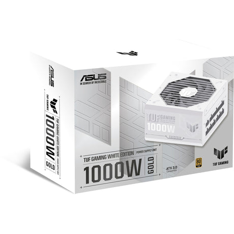 Alimentatore modulare Asus tuf gaming gold white edition da 1000 watt (bianco, 1x 12v-2x6, 4x pcie)